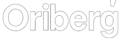 Oriberg logo in white